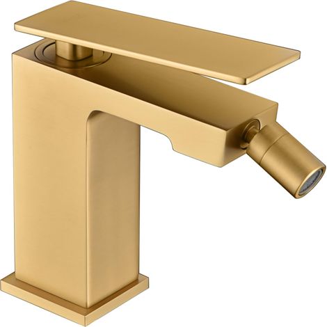 IMEX - grifo monomando bidé oro serie pisa (1/5)