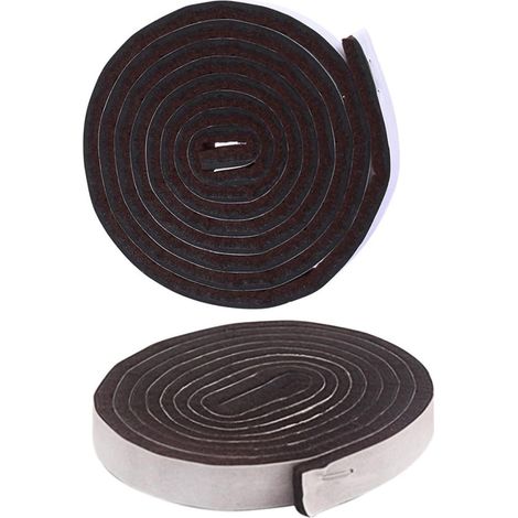 de protection marron en feutre pour pieds de chaise lot de 2 (1/5)