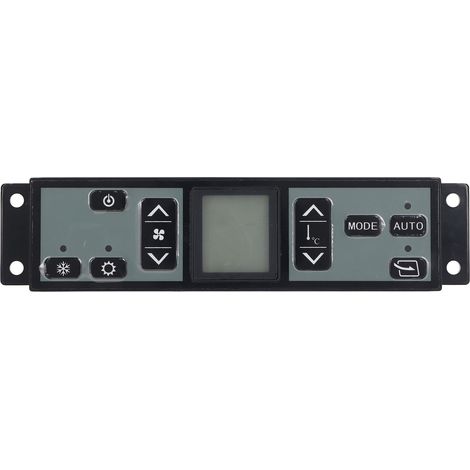 Panneau de Contrôle Climatiseur pour Excavateur LIUGONG 24V, Design Modulaire, Installation Encastrée, Module de Régulation 56C0761, Commande de Climatisation Universelle pour Engin de Chantier (1/5)