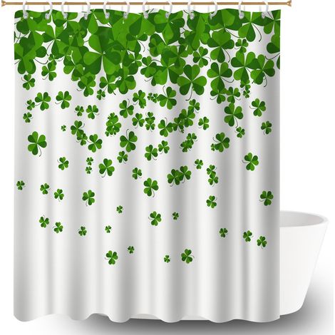 Rideau de bain imprimé polyester 180x180 artistique polyester pour salle de bain pour une déco unique (1/5)