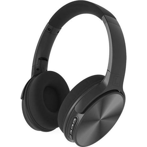 Casque Bluetooth sans fil V-TAC avec tête rotative 500 mAh Noir avec étui (1/5)