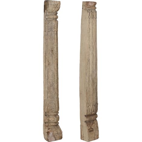Columna Teca 17X19X172 Pieza Surtida Natural