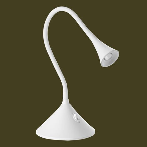 Lampe De Bureau Led Blanche Inspire Ou Spot Mural (1/5)
