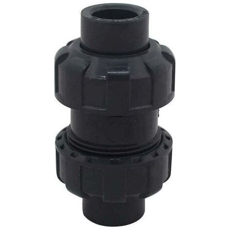 Clapet anti retour a boule 20 25 32 40 50 63mm clapet piscine clapet antiretour anti refoulement pvc vanne soupape anti retour (Diamètre intérieur 32mm) (1/5)