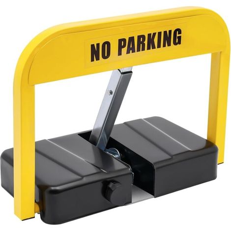 Debuns – Serrure de parking automatique avec 2 télécommandes – Acier laminé à froid – Protection tampon 25° – Hauteur de levage 31 cm