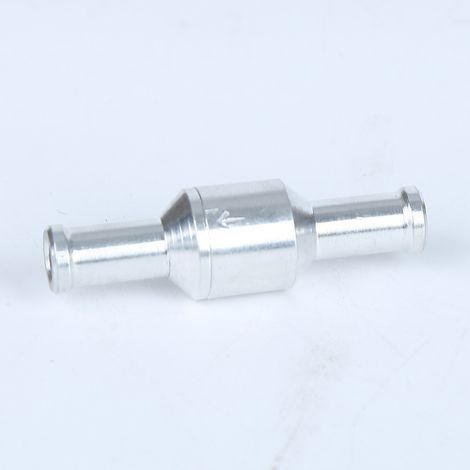 3pcs 10mm Inline One-Way Check Valve Aluminum Valve for Water Hose, Gasoline, Biodiesel, Coolant, Water Pressure Pump Accessories (1/5)
