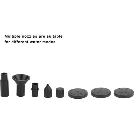 Pompe solaire pour fontaine avec moteur sans balais 6 V 1,4 W, idéale pour la décoration de jardin et d'aménagement paysager. (1/5)
