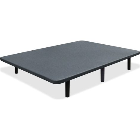 Base tapizada + 6 patas de Hm-Actually tapizado gris 135x190