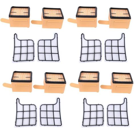 filtres de protection moteur (filtre moteur) + filtres HEPA (micro) pour Kobold VK 135, 136, VK135, VK136 (1/4)