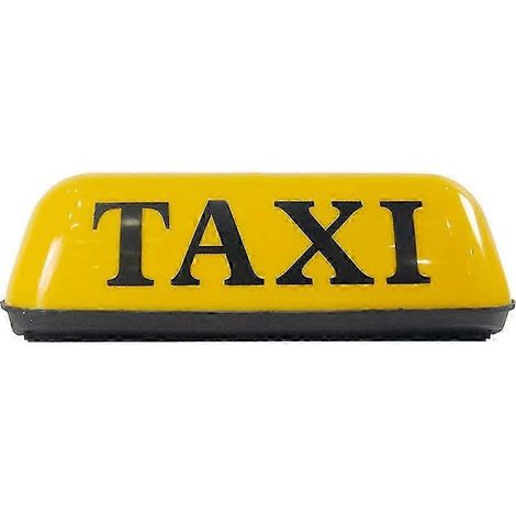 Éclairage LED pour toit de taxi, panneau lumineux lumineux, indicateur de toit de taxi, plafonnier de voiture 12 V (1/4)