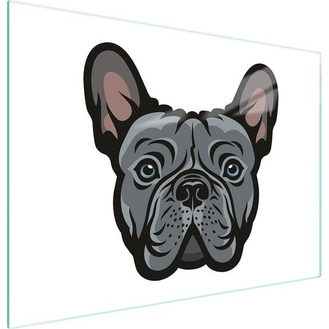 Glasschneidebrett 40x30 Hund (1/5)