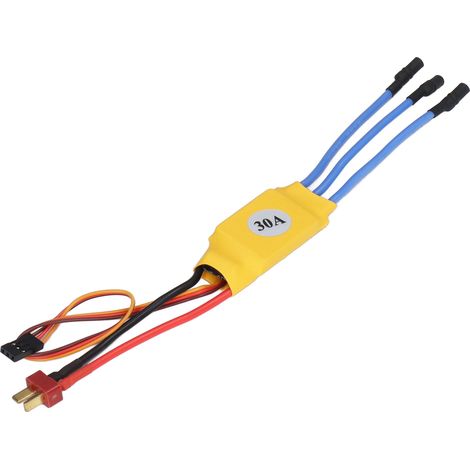 Contrôleur de Vitesse 30A Brushless, Haute Performance avec Protection Surcharge et Réglage Automatique de l'Accélérateur (1/5)