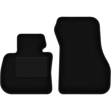 Alfombrillas delanteras para BMW 2 F46 7 plazas (2015-2022) negras (1/5)