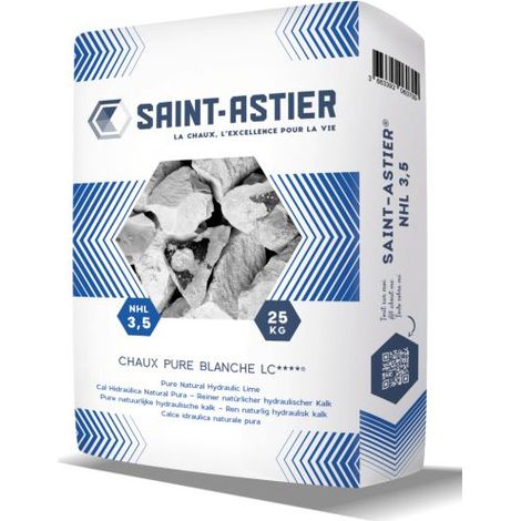 Chaux Saint Astier NHL 3,5 pure blanche,