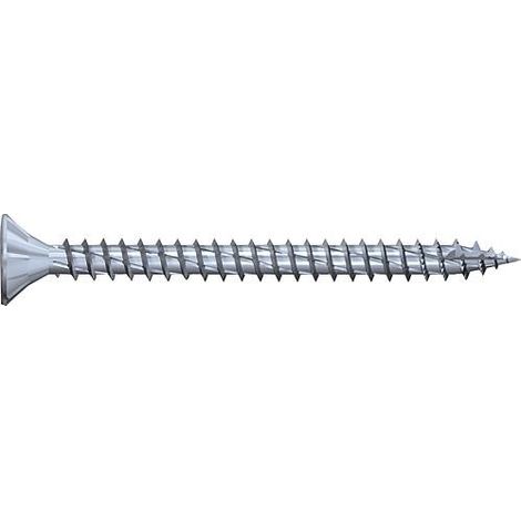 Vis à tête fraisée Jet-Fast bleu-galvanisé (Silverline) 3,5x45 VG UE: 500