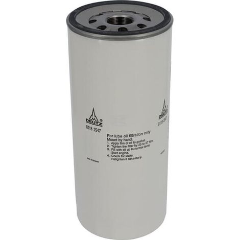 Cartucho de filtro aceite a rosca DEUTZ 01182947