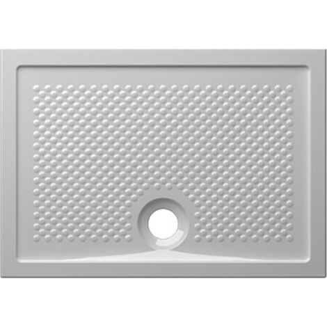 Ceramica Globo – Receveur de douche à poser 70x100 cm DV101BI – Céramique blanche avec traitement antibactérien – Surface antidérapante – Capacité de vidange 30 l/m (1/7)