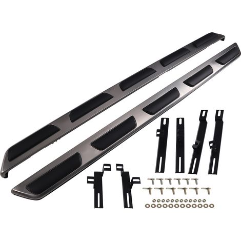 Side Steps Running Boards for Audi Q5 2008-16 8R Platform Bars Black Left&Right