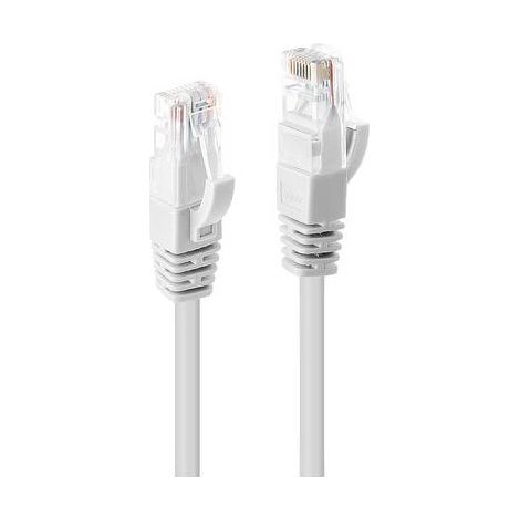 Câbles réseau et DAC LINDY Cat.6 UTP Cable White 2m (1/2)