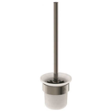 Jeu de brosses pour WC IS Conca, rond, Silver Storm (1/3)