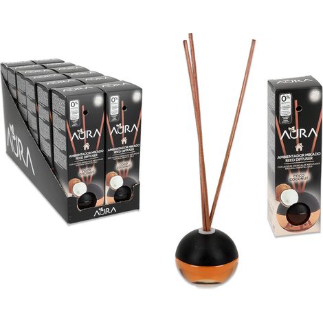 Set di 12 diffusori di fragranze con bastoncini, set al cocco, CASA (1/4)
