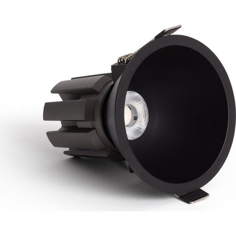 Foco Downlight LED 9W / 12W Cónico Areni Corte Ø 85 mm 2700K Negro Blanco Cálido 9 W (1/5)