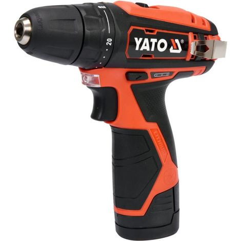 TRAPANO AVVITATORE YATO 12V 30Nm 1 x 2.0Ah LI-ION YT-82901