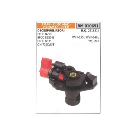 Valvola a farfalla WYK-125/WYK-146 EMAK decespugliatore EFCO 8250 OM 725D/S/T