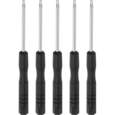 Mini Torx Tournevis, T6 Étoile Tête pour Montre Lunettes Électronique Réparation, 5 Pcs (1/5)