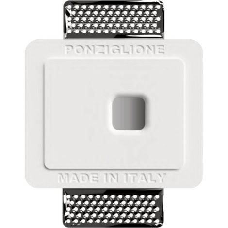 Segnapasso gesso lampadari bartalini avonac sp4 3c led parete verniciabile
