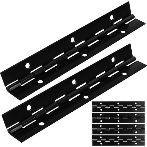 charnières piano en fer noir charnières métalliques robustes