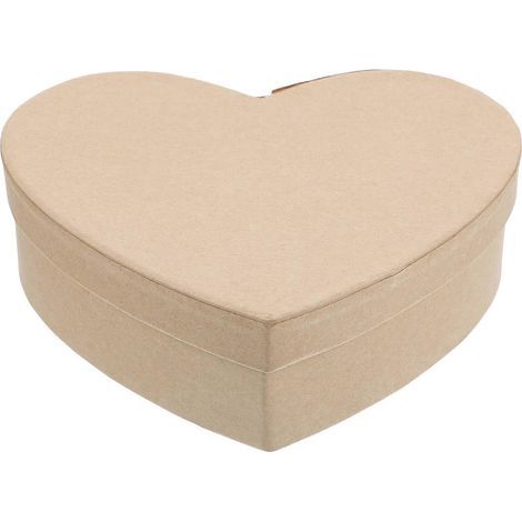 DIY-Geschenkbox in Herzform – Valentinstags-Geschenkset – Festtags-Geschenkset – 16,50 x 12,50 x 5,00 cm (1/4)