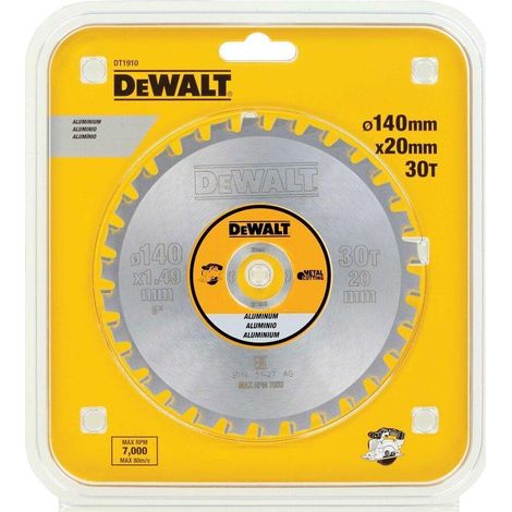 Lame de scie circulaire Carbure DEWALT 140x20 mm (1/3)