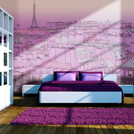 Papier Peint "Vendredi Soir à Paris" 270 x 350 cm (1/2)
