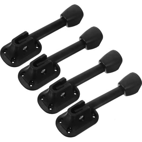 Pieds de table pliants (lot de 1), accessoires pour bureau bas, adaptés aux meubles en fer forgé, tables basses, dimensions : 14,50 x 4,00 x 3,20 cm (1/5)