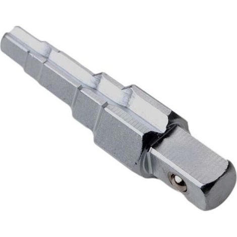 Clé à cliquet pour vannes de radiateur 1/2 pouce, clé étagée à tête carrée 10-21 mm pour radiateurs domestiques (1/4)