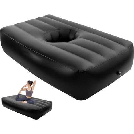 Mattresses, BBL Bed, 77 x 44 x 17 inches, Inflatable Ergonomic BBL Chair with Hole for Butt, Comfort for Indoor and Outdoor Use (1/5)