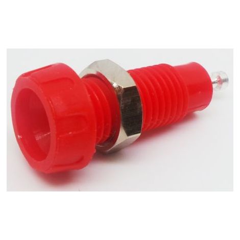 Fiche banane femelle 4 mm RS PRO Rouge Femelle 10A 50V ( Prix pour 1 )