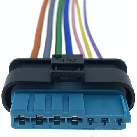 A1715450128 Connecteur de filtre à carburant, de pompe à carburant et de réservoir de carburant compatible Mercedes-Benz DJ7071Y-1.5-3.5-21 -- Connecteur simple
