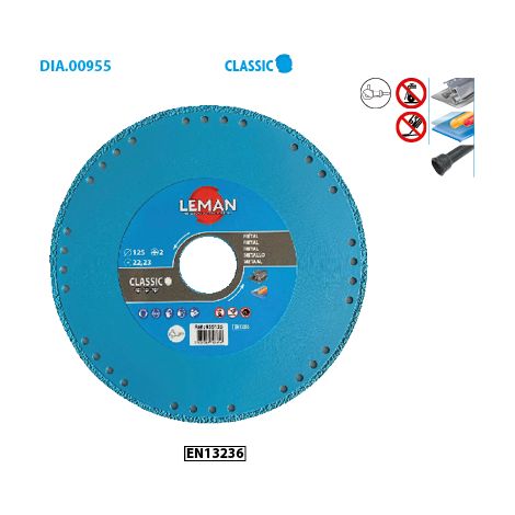 Disque diamant métal Classic ø 125mm