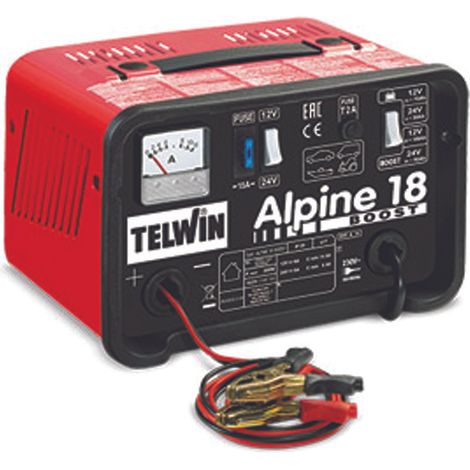 CARICABATTERIE ALPINE 18 BOOST 14A 12/24V TELWIN