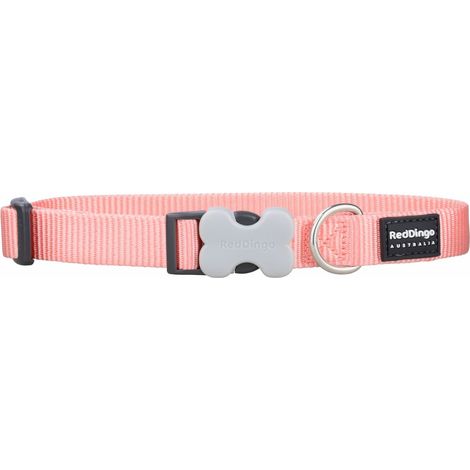 Collier Pastel Red Dingo : Orange - Taille : 24 à 37cm