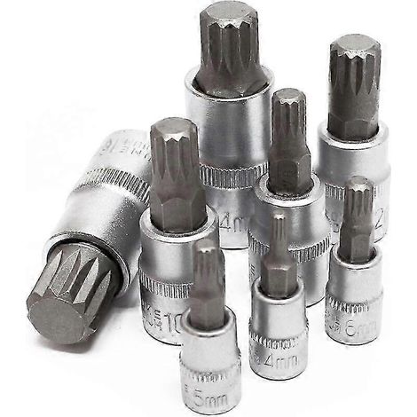 Jeu de douilles XZN à plusieurs dents, 8 pièces, M4 - M16-JUSCH (1/3)