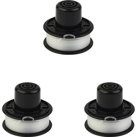 QOXEZY 3er-Pack Trimmerköpfe für A6226 Fadenspule mit solider Leistung für die Gartenpflege GL250 GL310 GL360 (1/5)