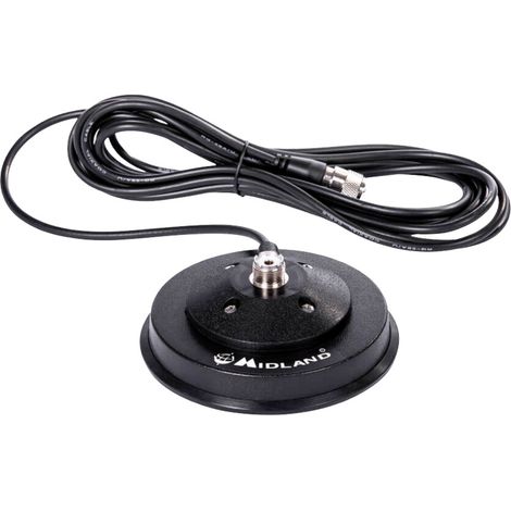 Magnet-Antennenfuß Midland PL Magnetfuss, 117mm C1183 (1/2)