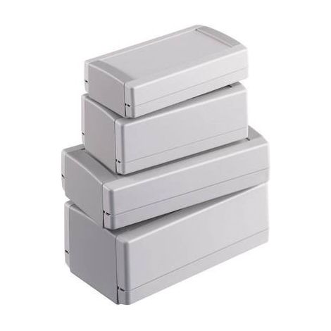 OKW TOP-TEC 123 HI - CUSTODIA UNIVERSALE 123 X 68 X 45 ABS GRIGIO, BIANCO, 1 PEZZO