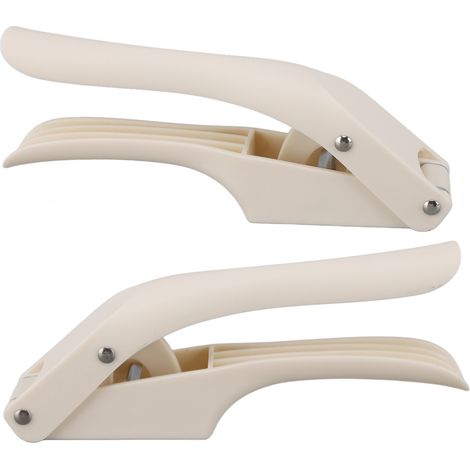 Spremiaglio 2 in 1 versatile, efficiente, facile da usare, con impugnatura ergonomica, tritatutto da cucina, bianco (1/5)