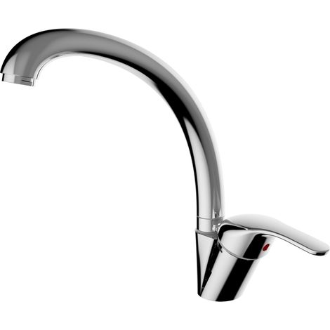 Miscelatore lavello alto monocomando girevole - Teorema Golf Plus