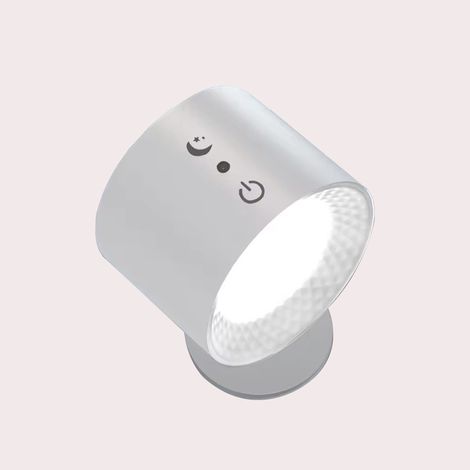 Double-sided magnetic wire-free wall lamp bedside rechargeable RGB wall lamp bedroom walkway night light (1/4)