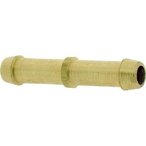 Raccord laiton droit 8 mm – Filetage plomberie pour tuyau pulvérisateur – Applications jardinage et irrigation (1/2)